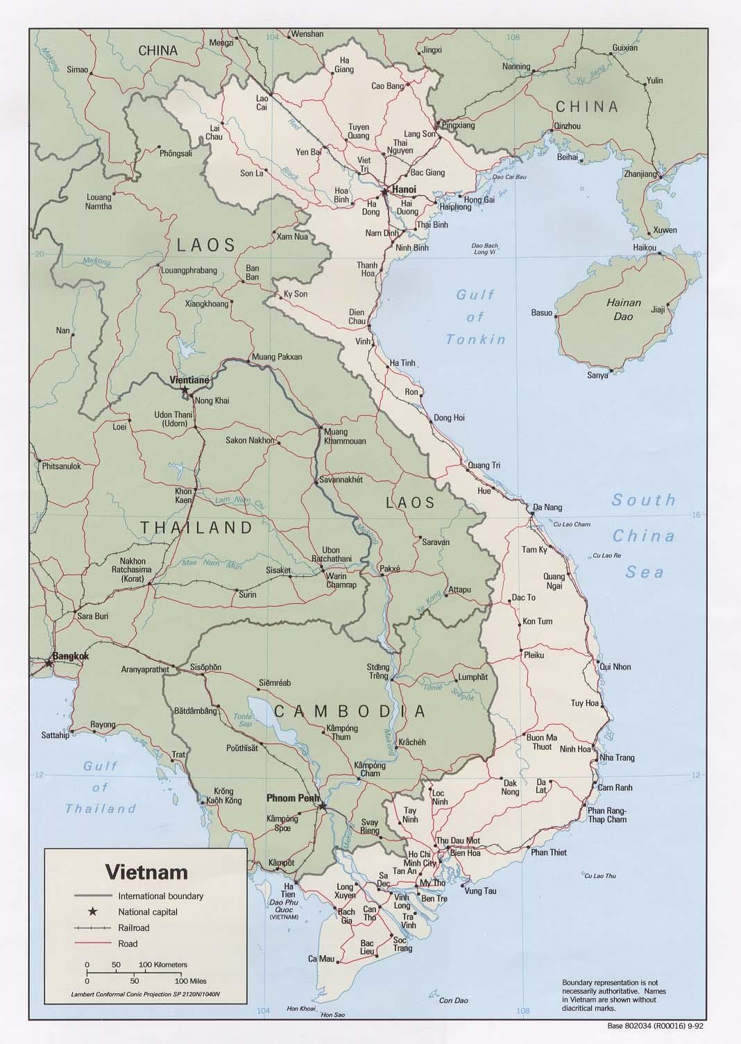 Mapa de ho chi minh porto