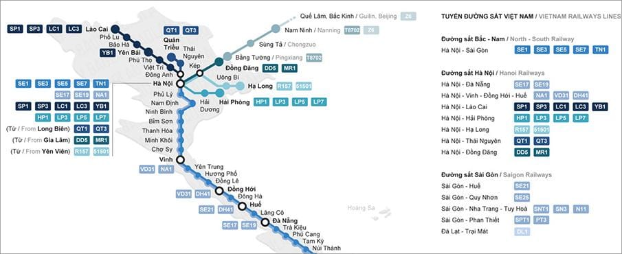 estación de ferrocarril de ho chi minh city mapa