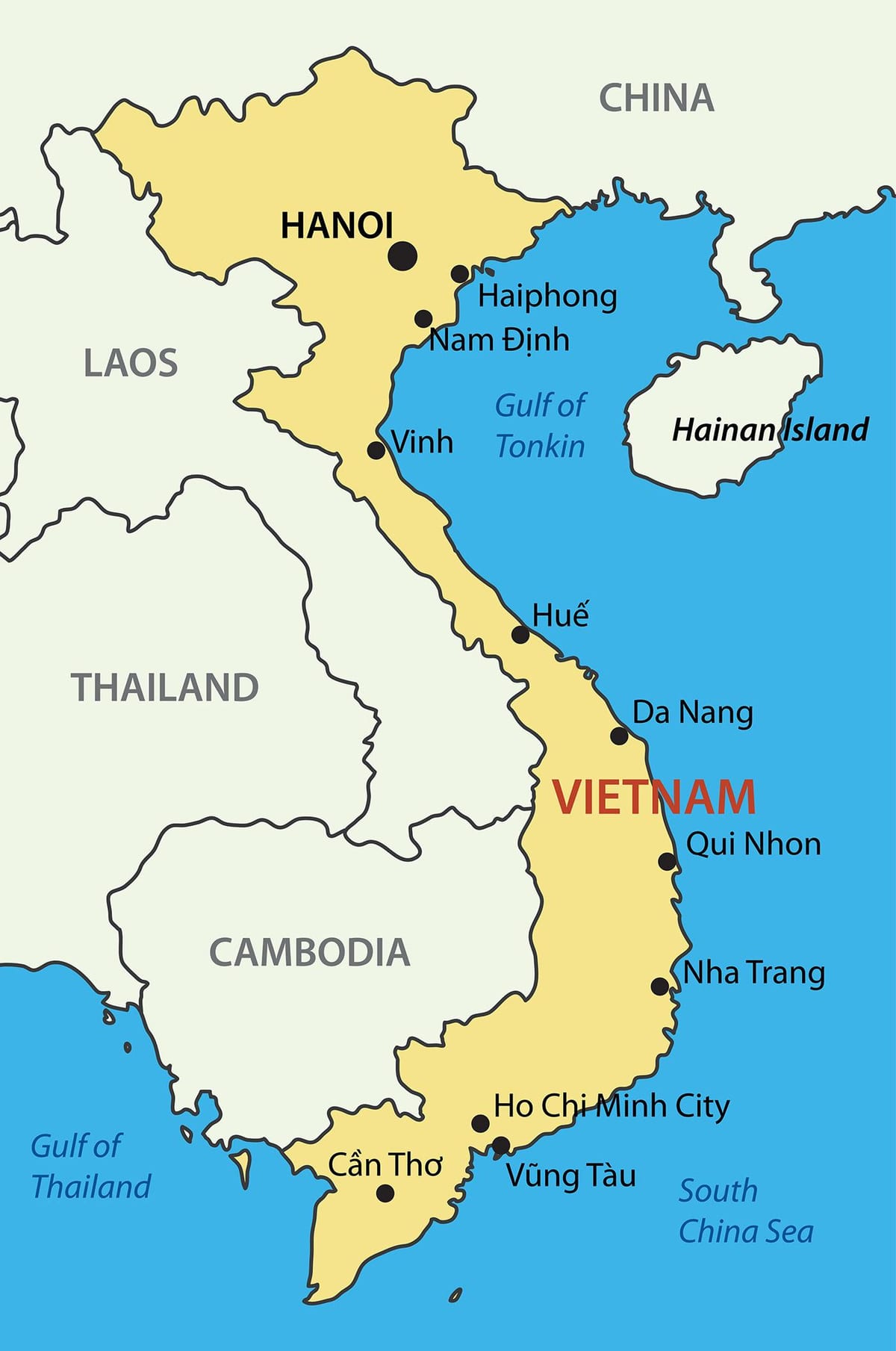 Mapa de saigon no